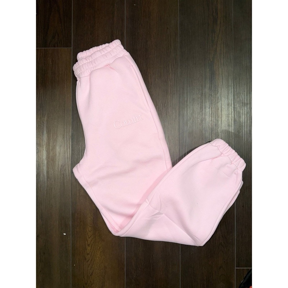 Unisex Women Mens Pale Pink Comfrt Sweatpants